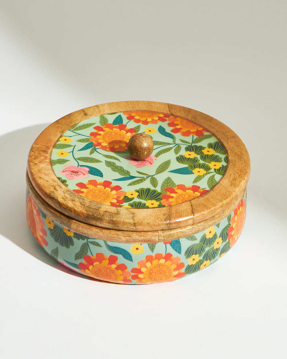 Marigold Storage Box | Wood - Image 2