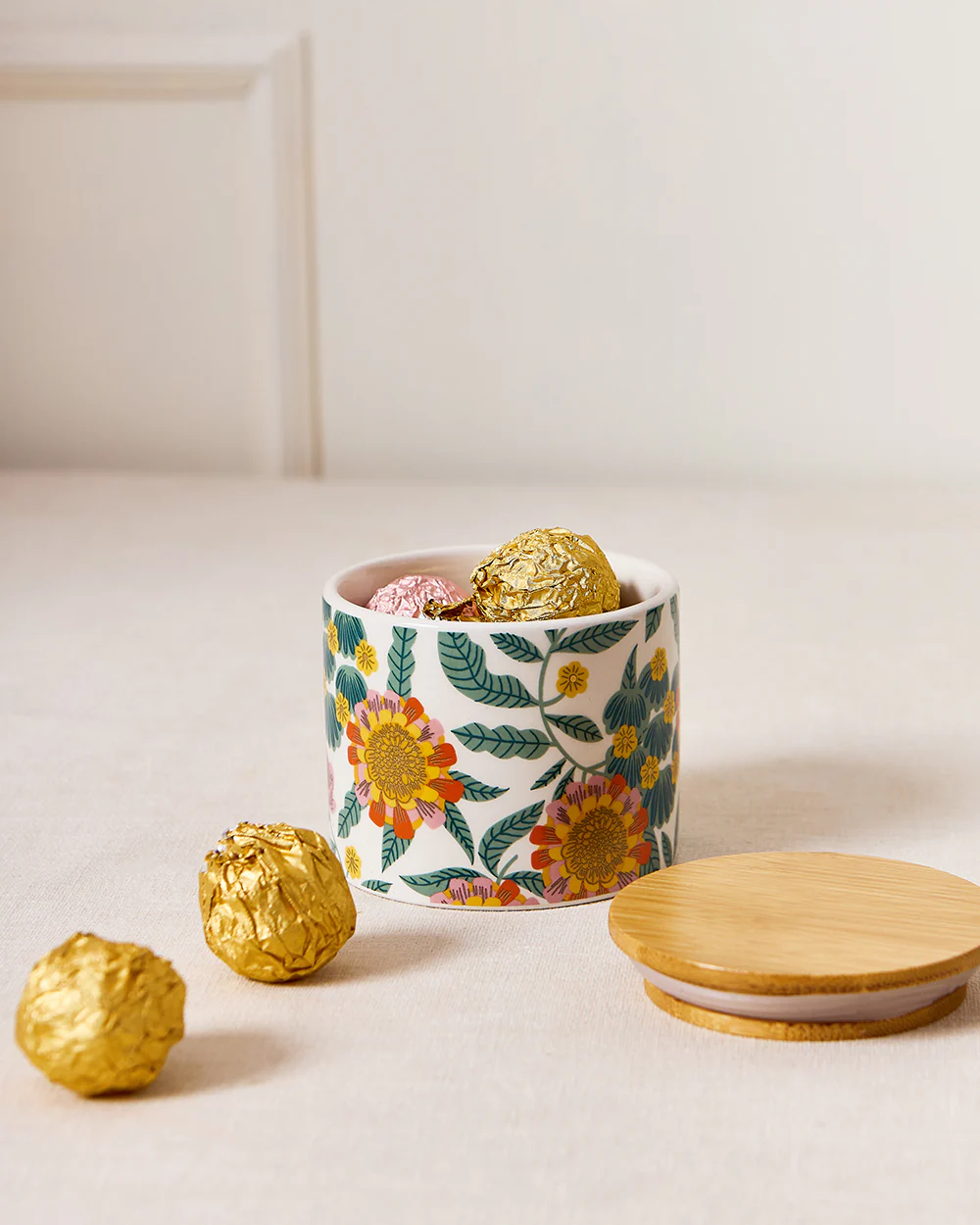 Marigold Storage Jar | Comes in a Gift Box - Image 3