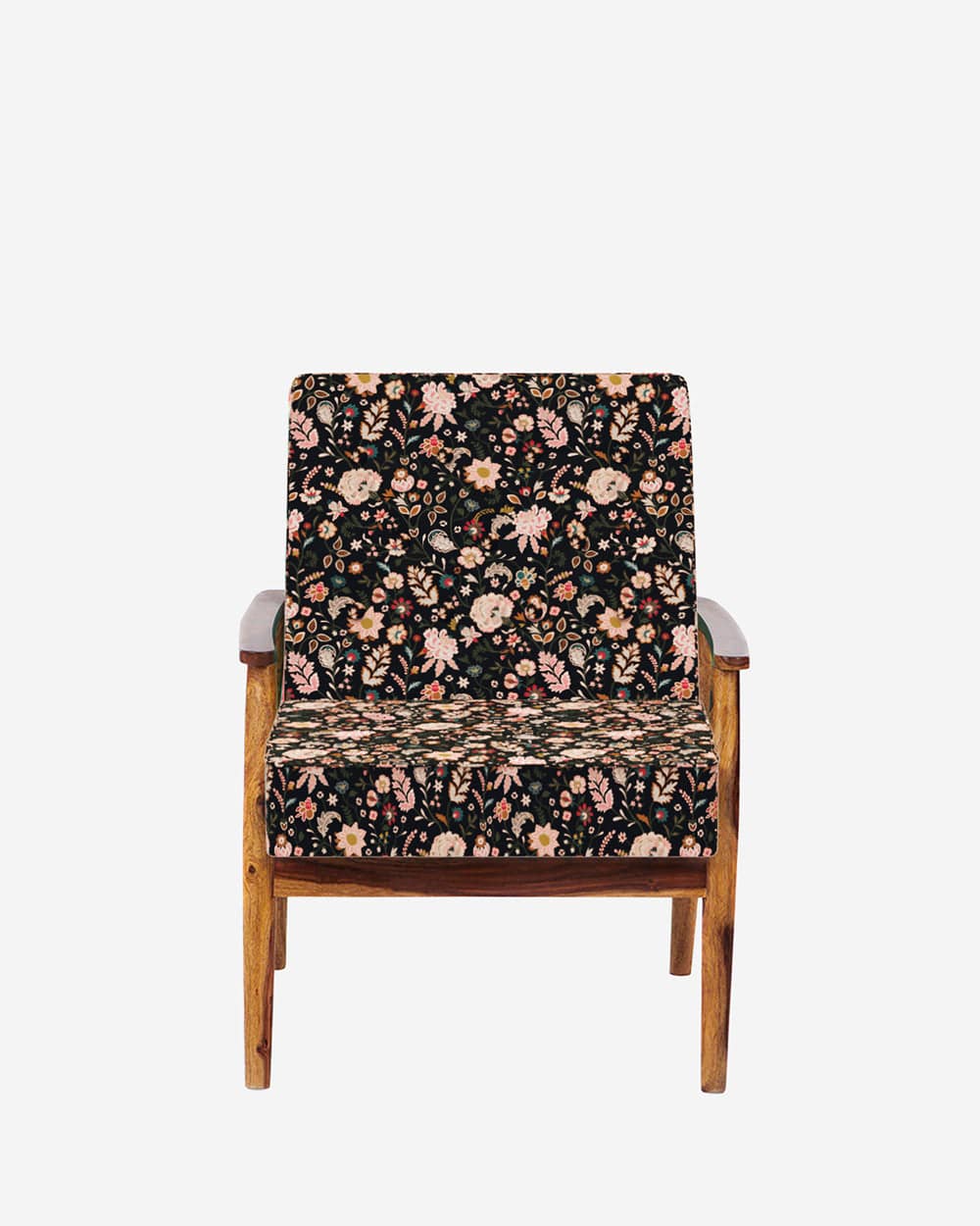 Memsaab Arm Chair - Bohemian Palampore Black - Image 2