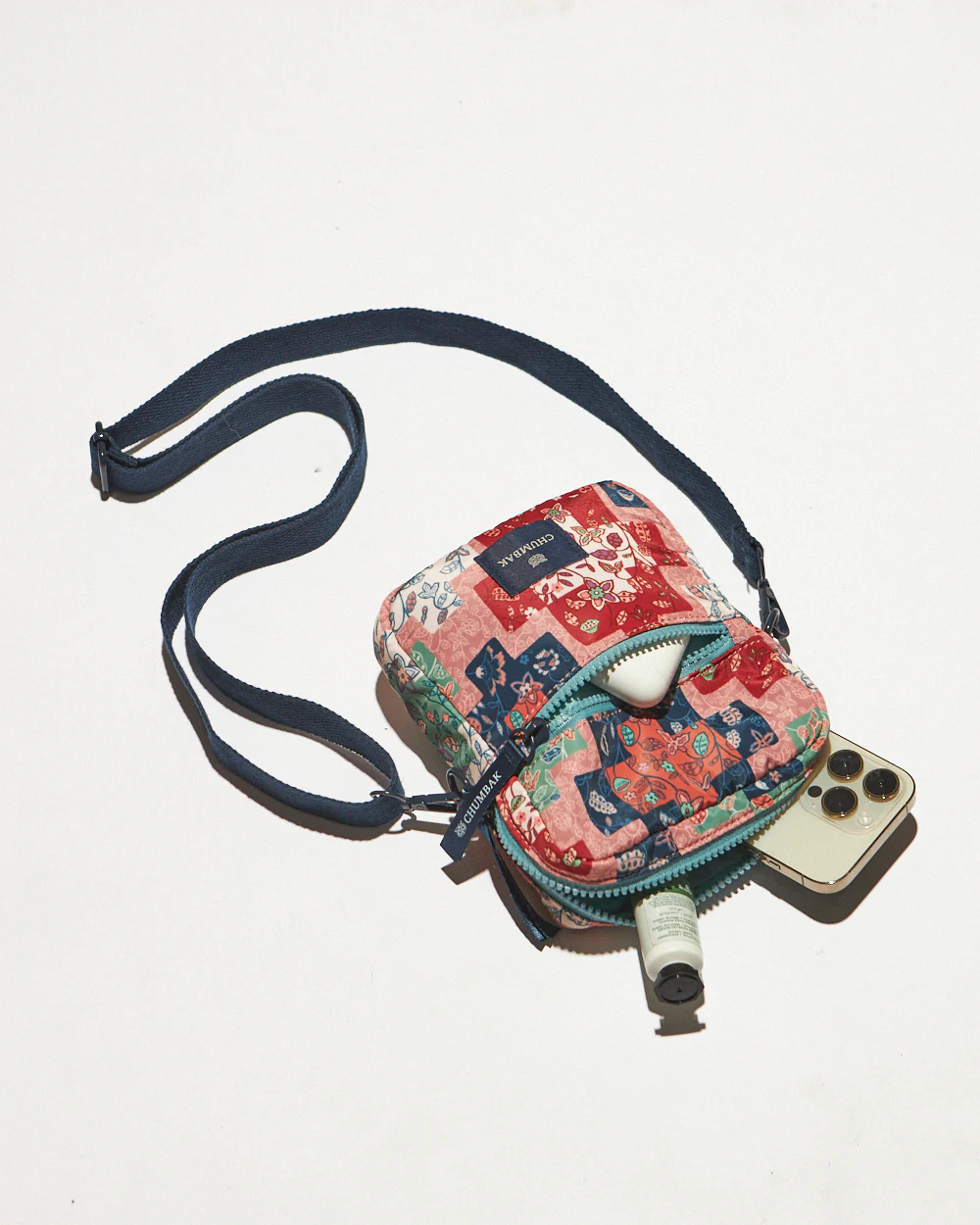 Mini Resort Crossbody Bag | Batik Patchwork - Image 8