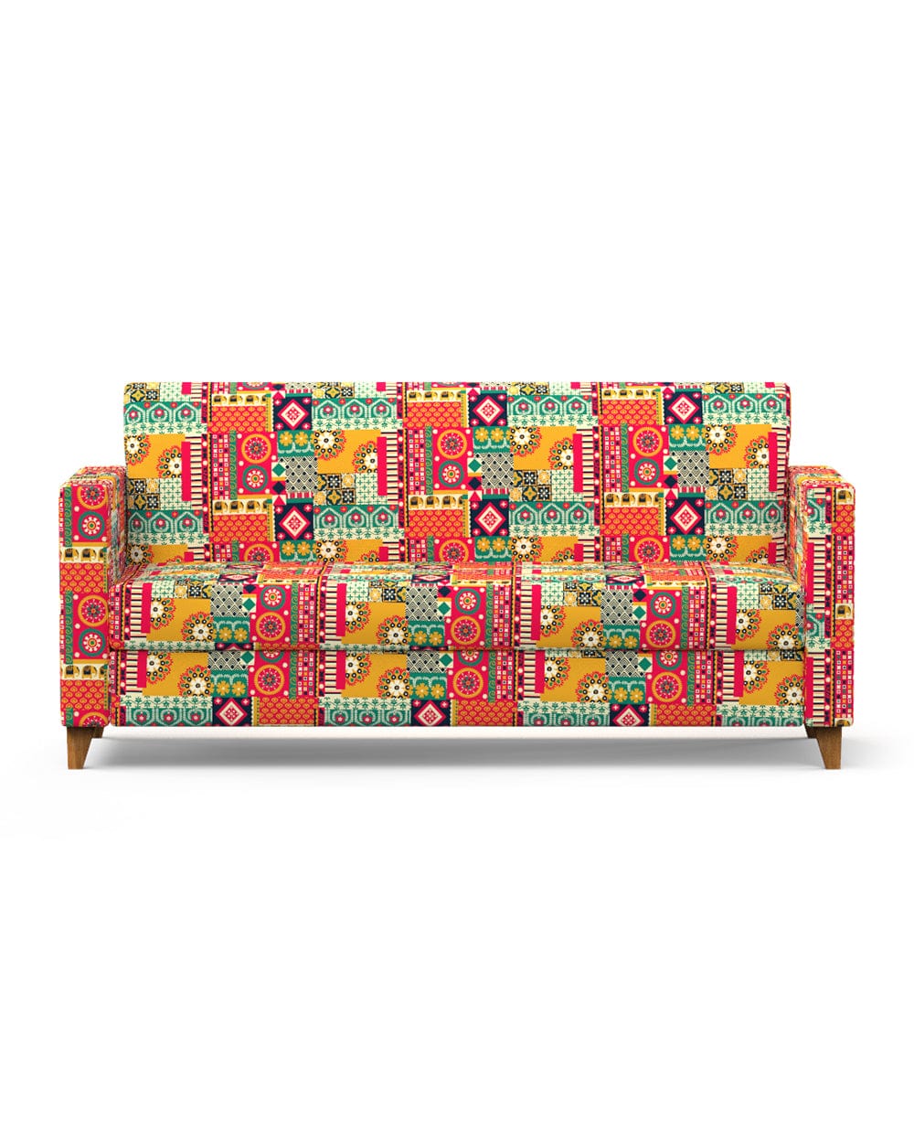 Modern Couch-Floral Swirls - Image 2