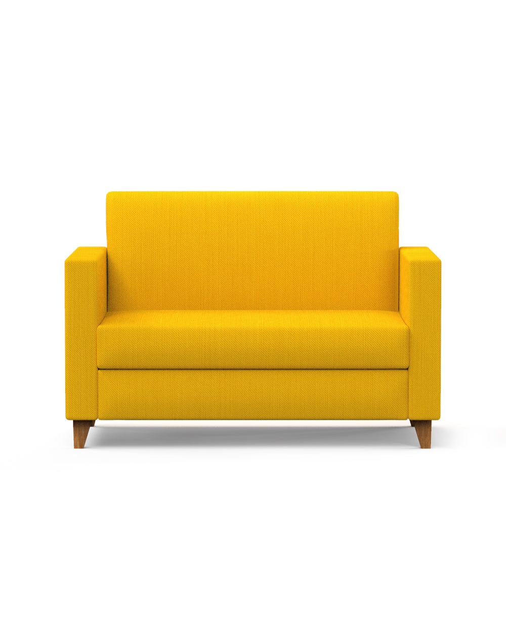 Modern Loveseat-Sahara Mustard - Image 2