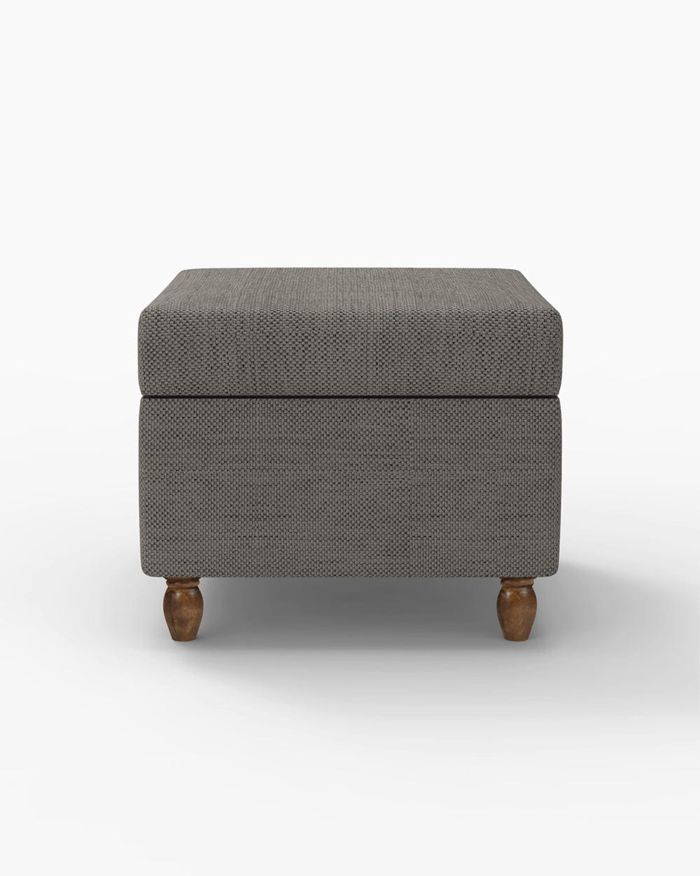 Modern Trunk Storage Ottoman - Bangalore Grey - Image 2