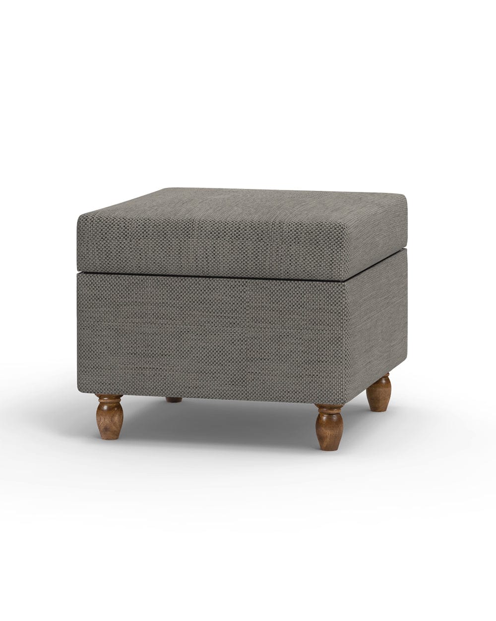 Modern Trunk Storage Ottoman - Bangalore Grey - Image 3