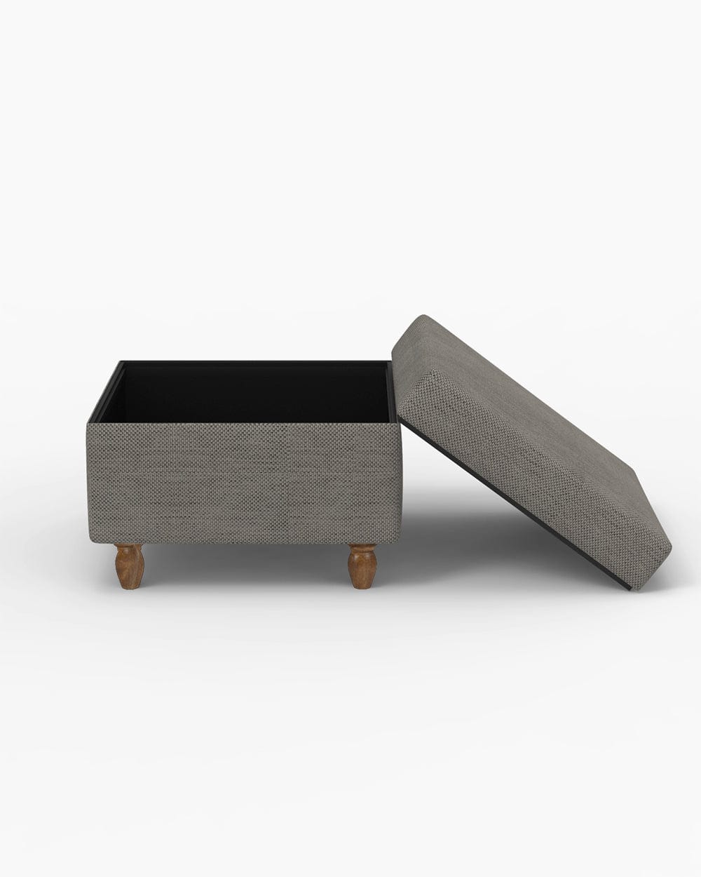Modern Trunk Storage Ottoman - Bangalore Grey - Image 6