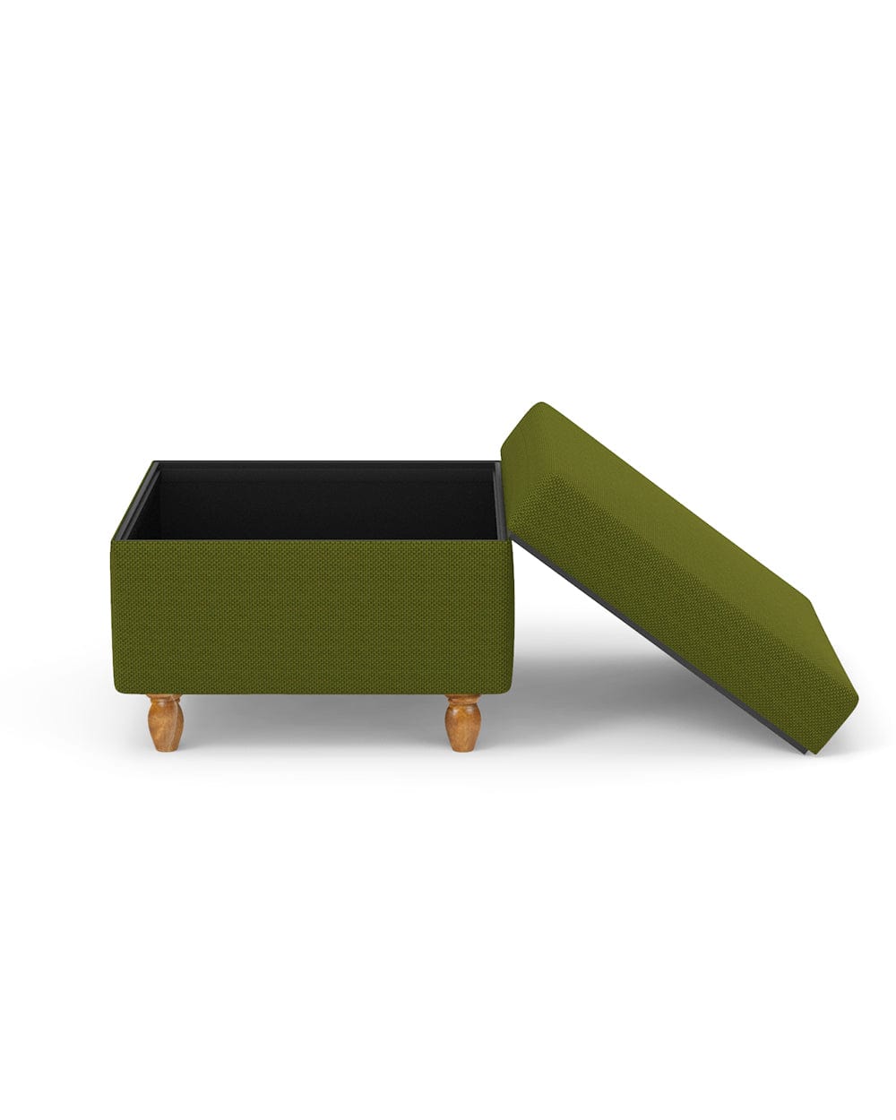 Modern Trunk Storage Ottoman - Savanna Green - Image 7
