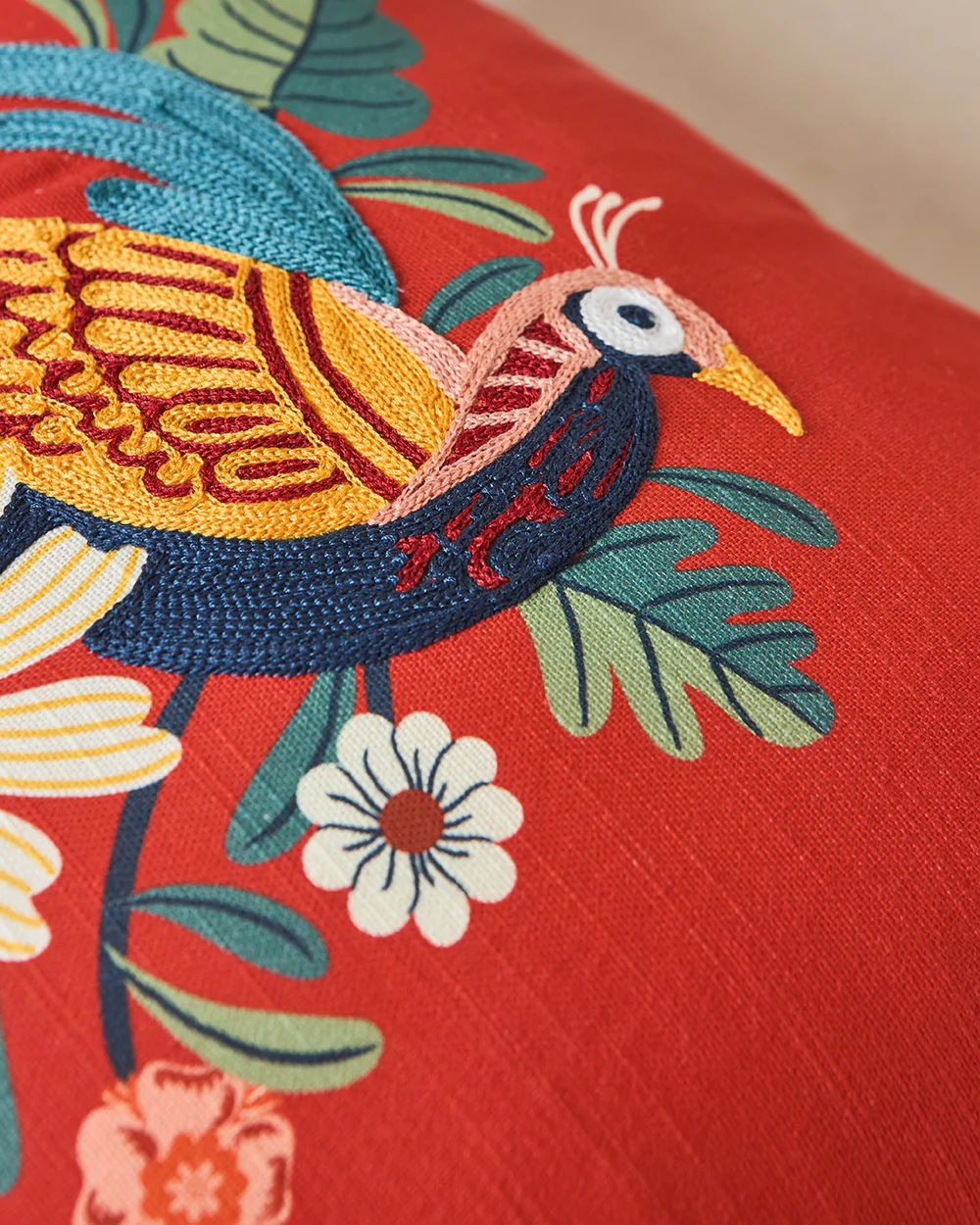 Monal Cushion Cover - Set of 3, 16" | Kashmir Trails - Image 6