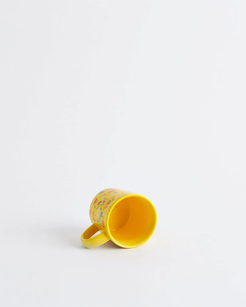 But First Tea Mug - Yellow - Image 2