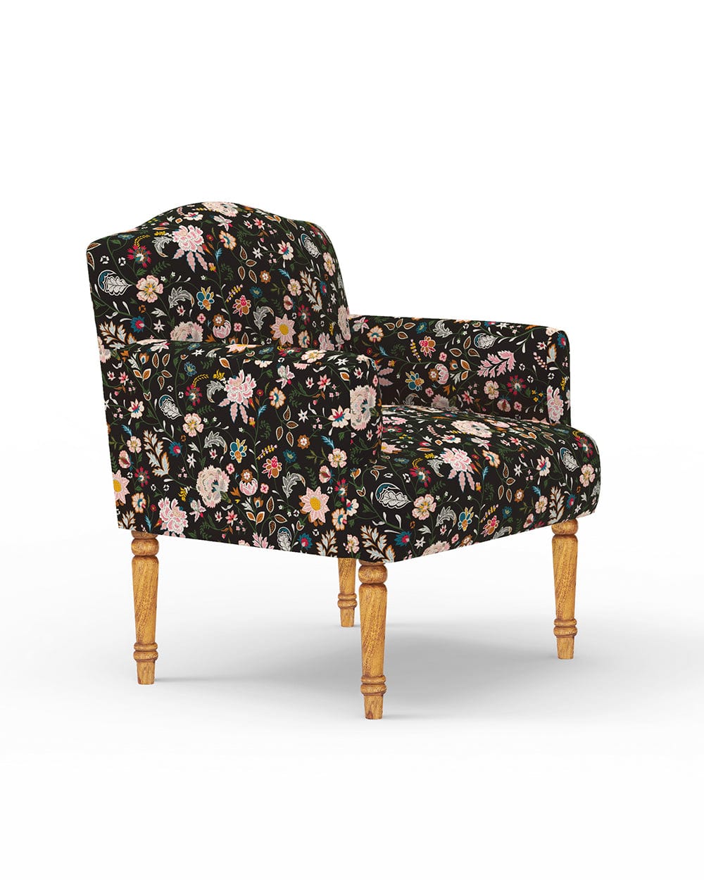 Nawaab Arm Chair - Bohemian Palampore Black - Image 5