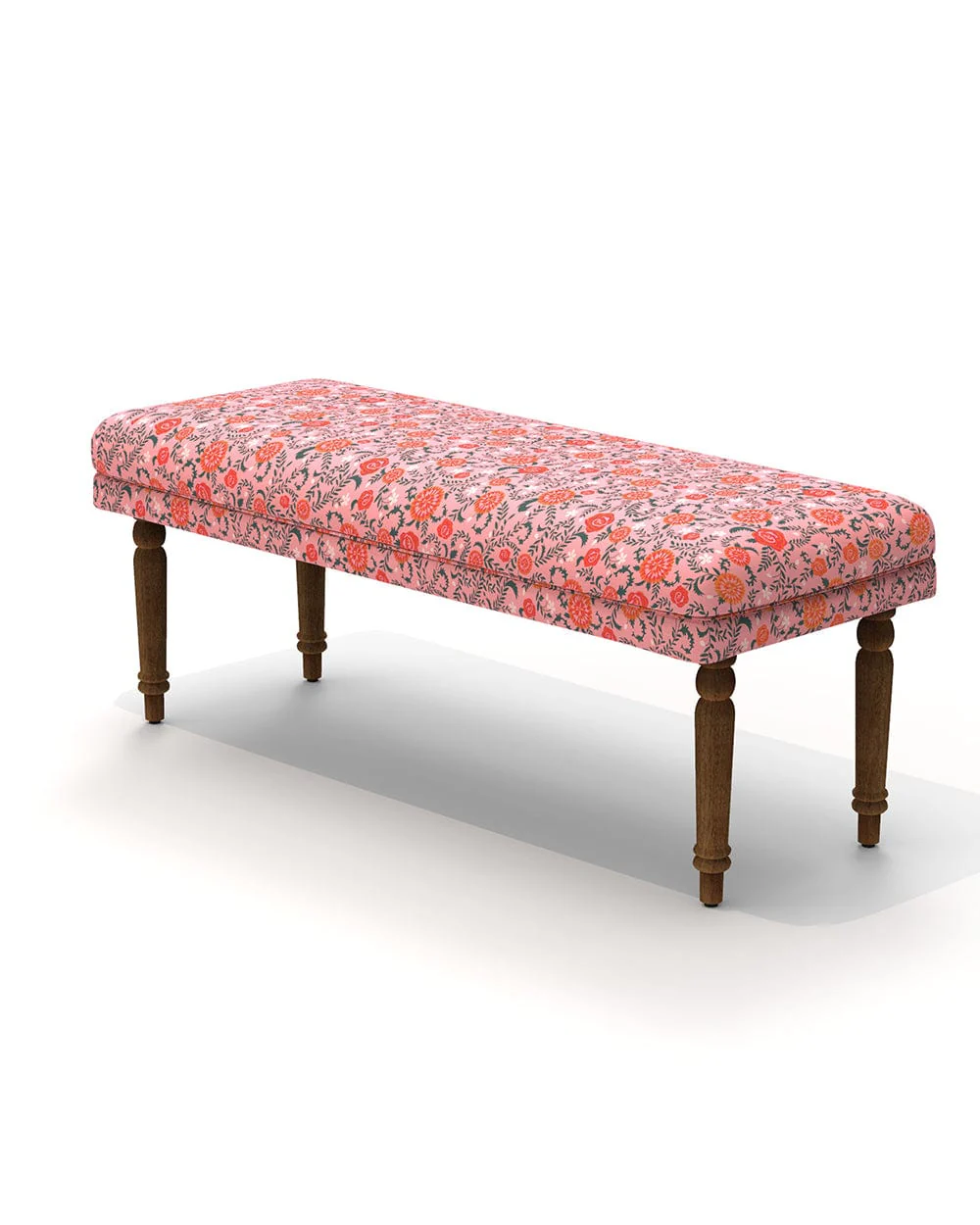 Nawaab Bench - Earthy Floral - Image 4