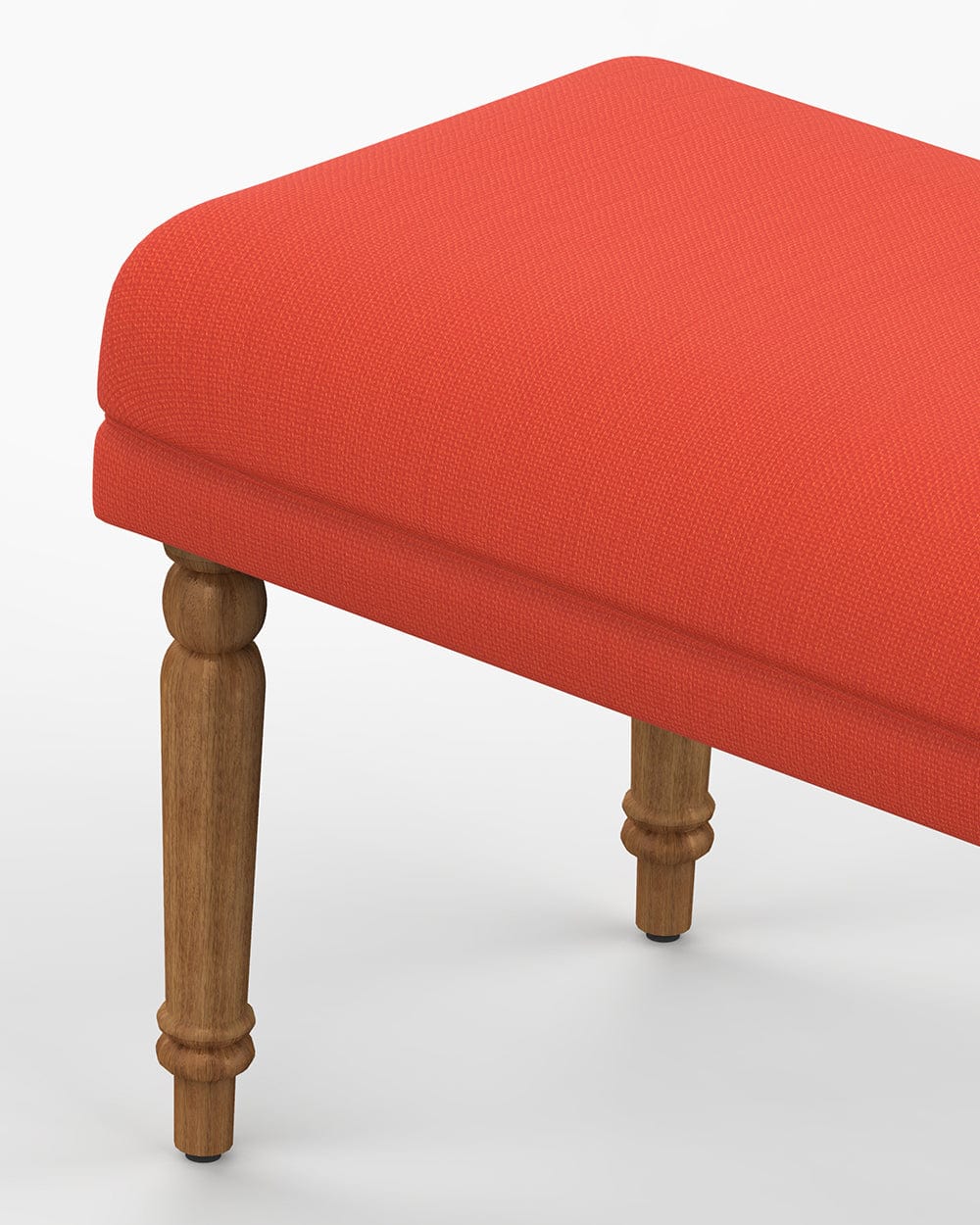 Nawaab Bench Small - Carribean Coral - Image 6