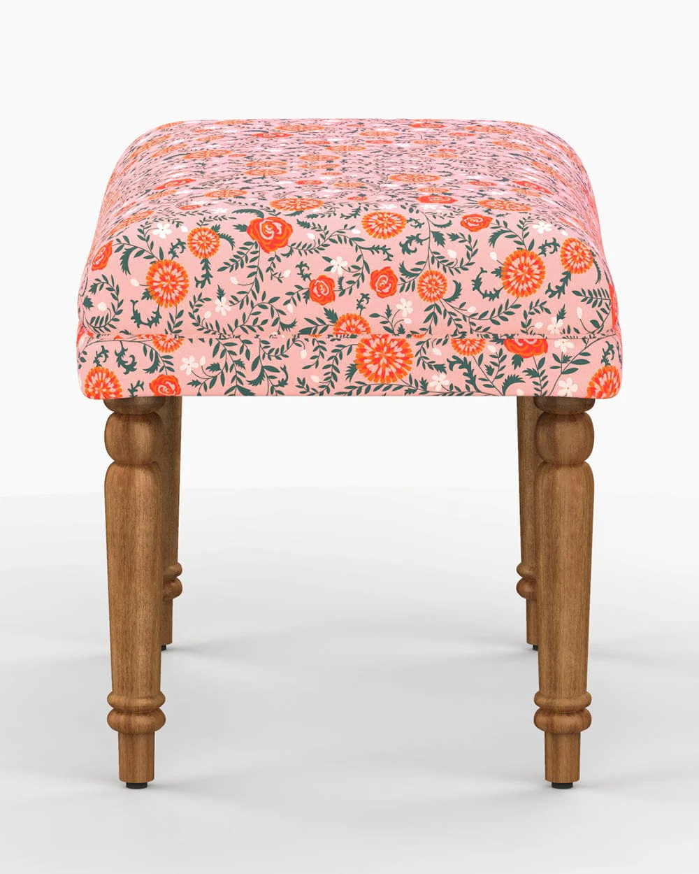 Nawaab Bench Small - Earthy Florals - Image 4