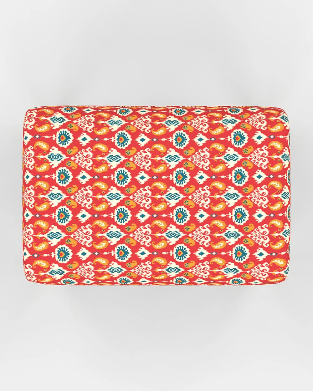 Nawaab Bench Small - Red Ikkat - Image 6
