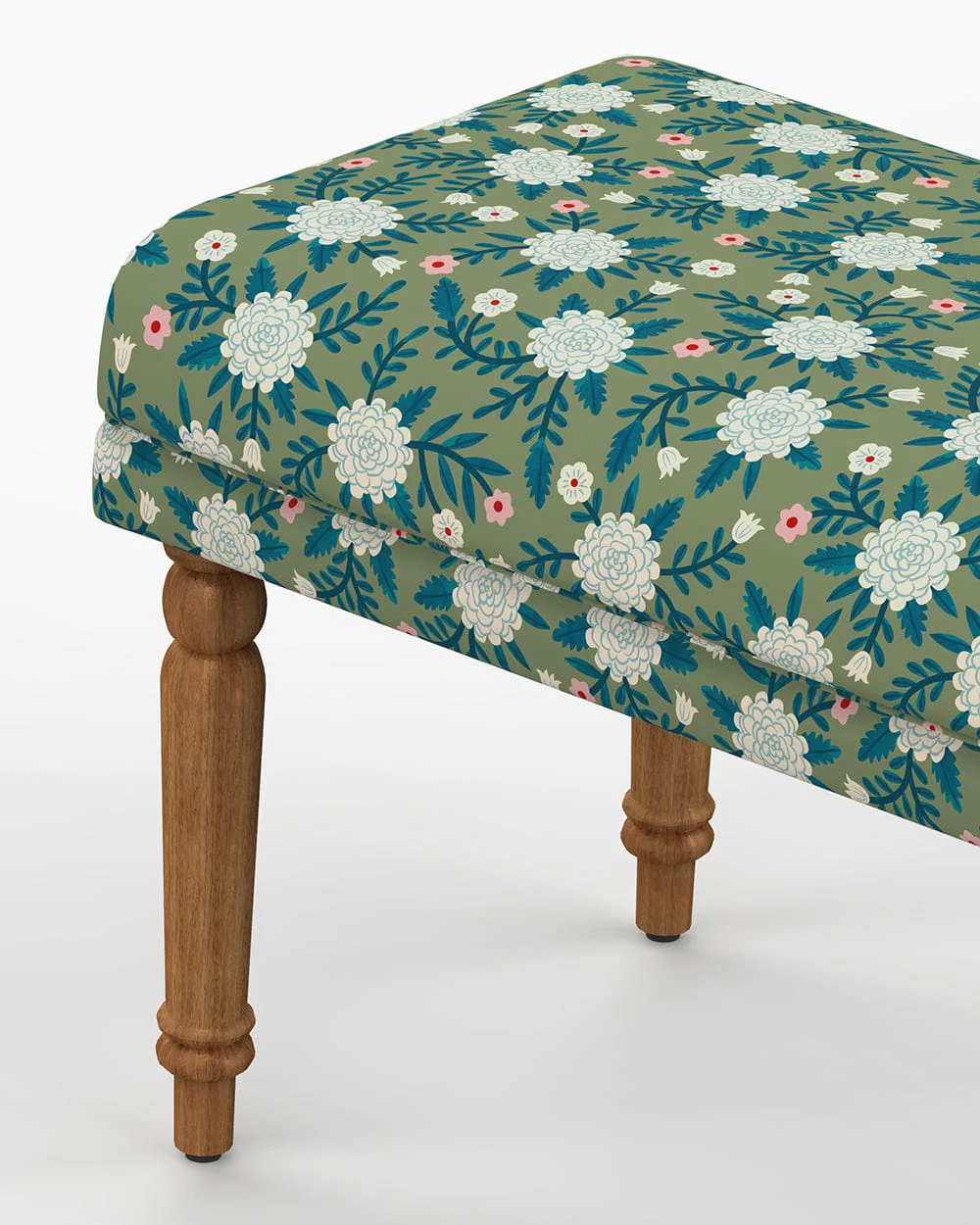 Nawaab Bench Small - Spring Marigold - Image 3