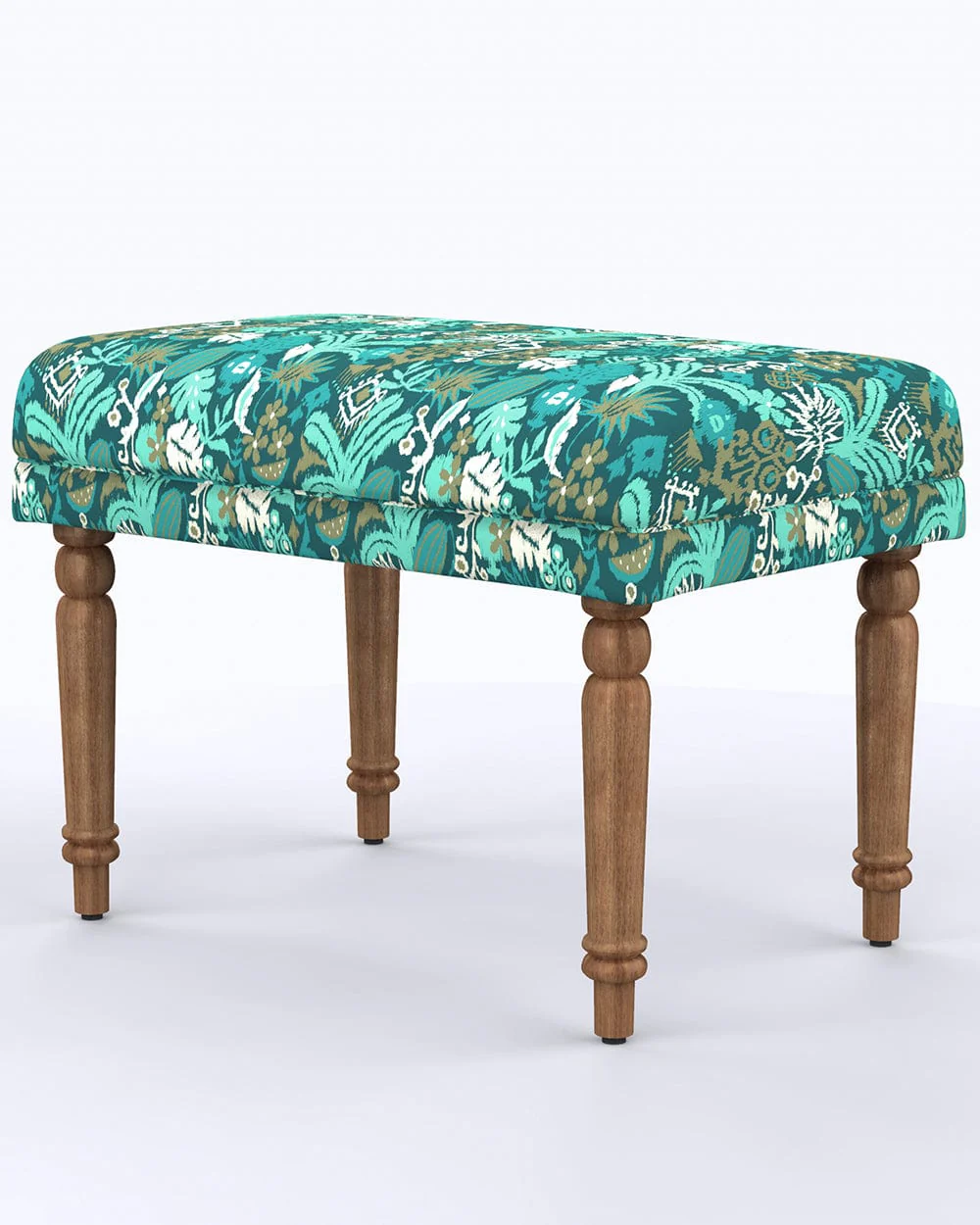 Nawaab Bench Small - Tropical Ikkat - Image 3