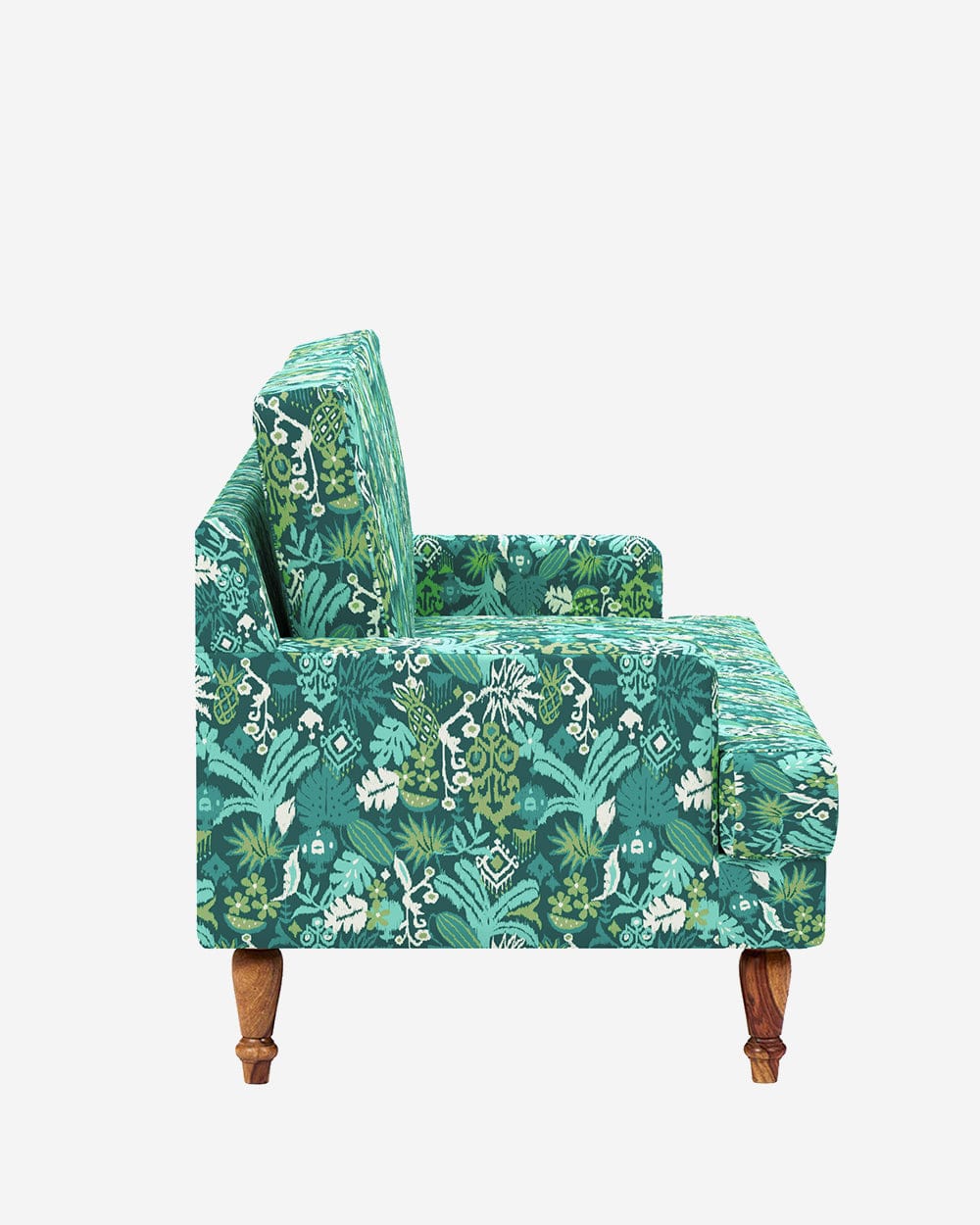 Nawab Couch - Tropical Ikkat Green - Image 3