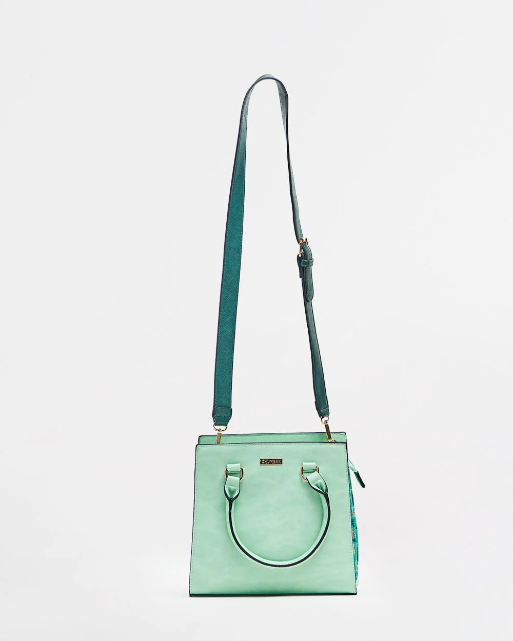 Neon Floral Hand Bag - Neon Green - Image 3