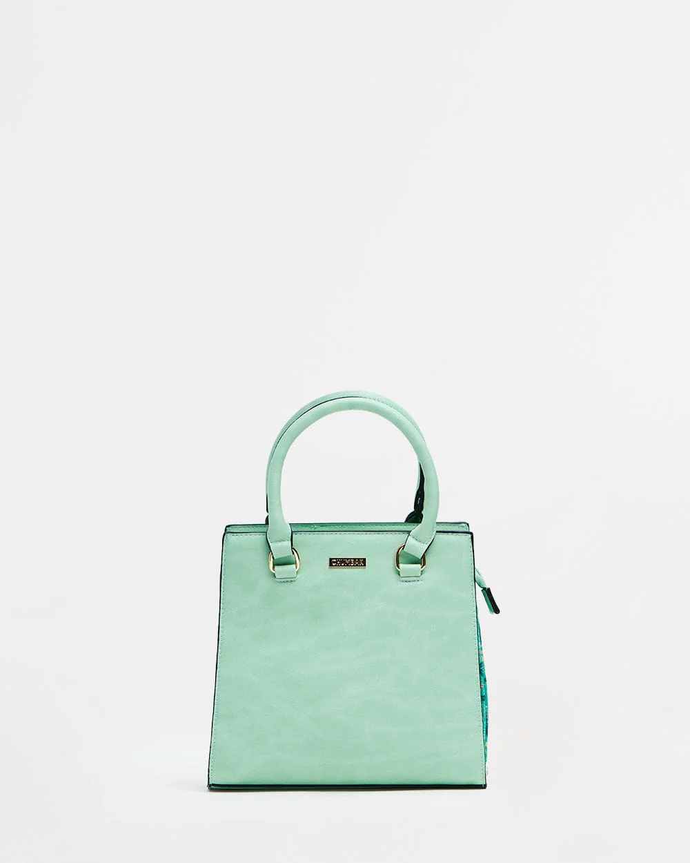 Neon Floral Hand Bag - Neon Green - Image 4