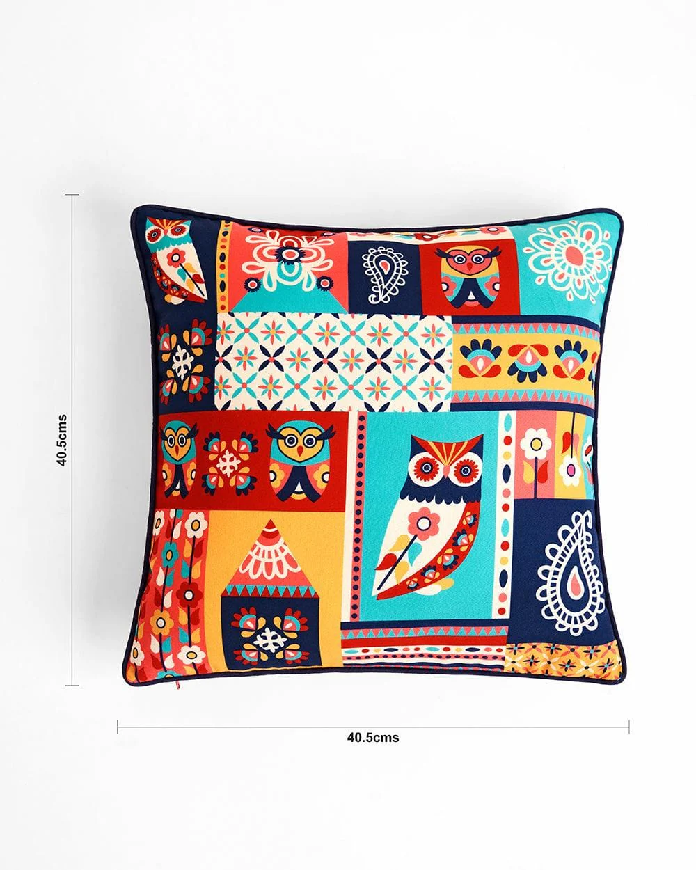 Chumbak Classics Modern Mosaic Cushion Cover - Image 5