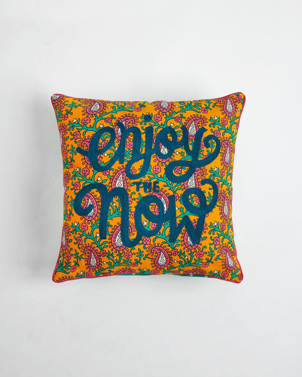 Streets of Jaipur Kutch Cushion Covers - Set of 3 - Image 3