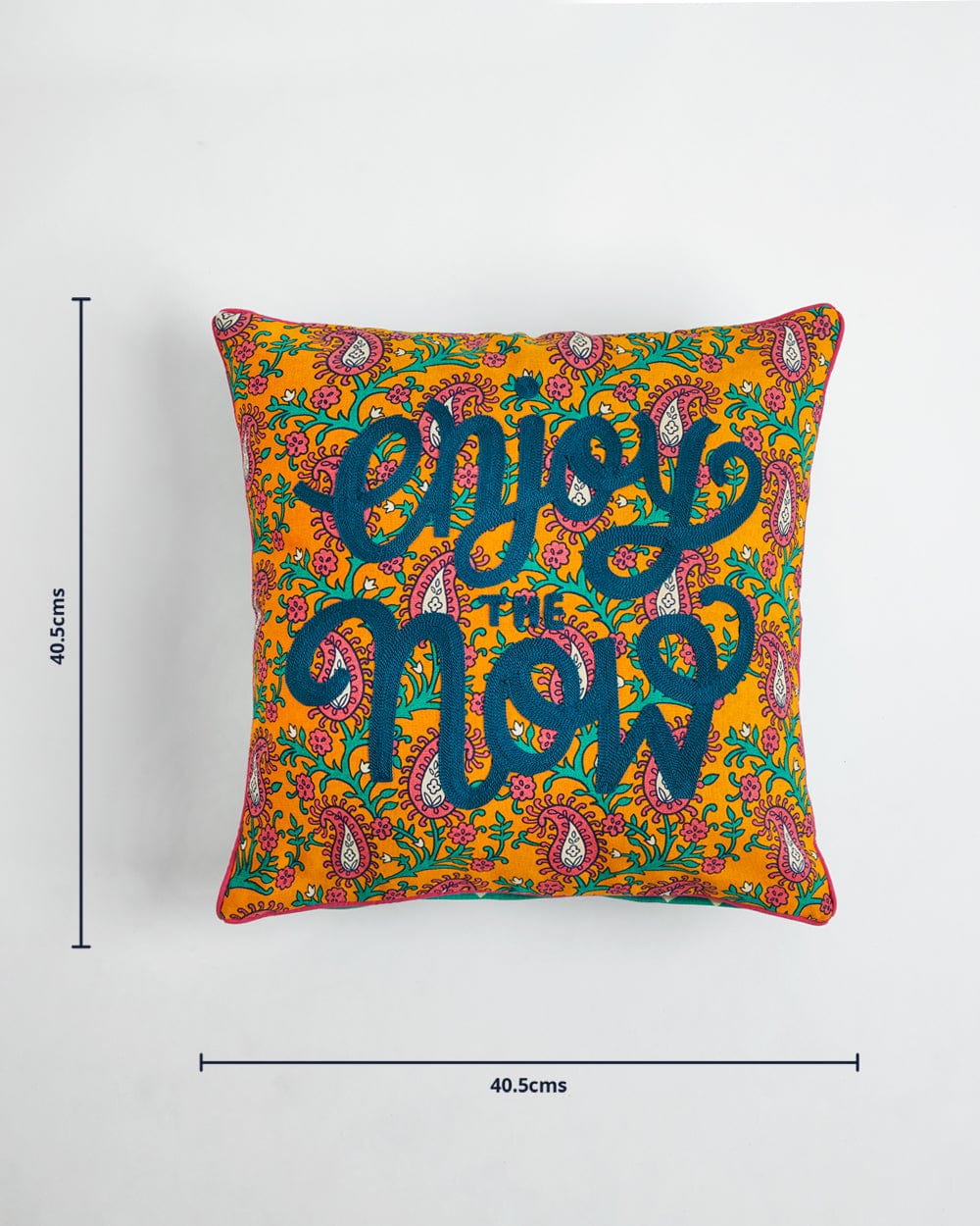 Streets of Jaipur Kutch Cushion Covers - Set of 3 - Image 9