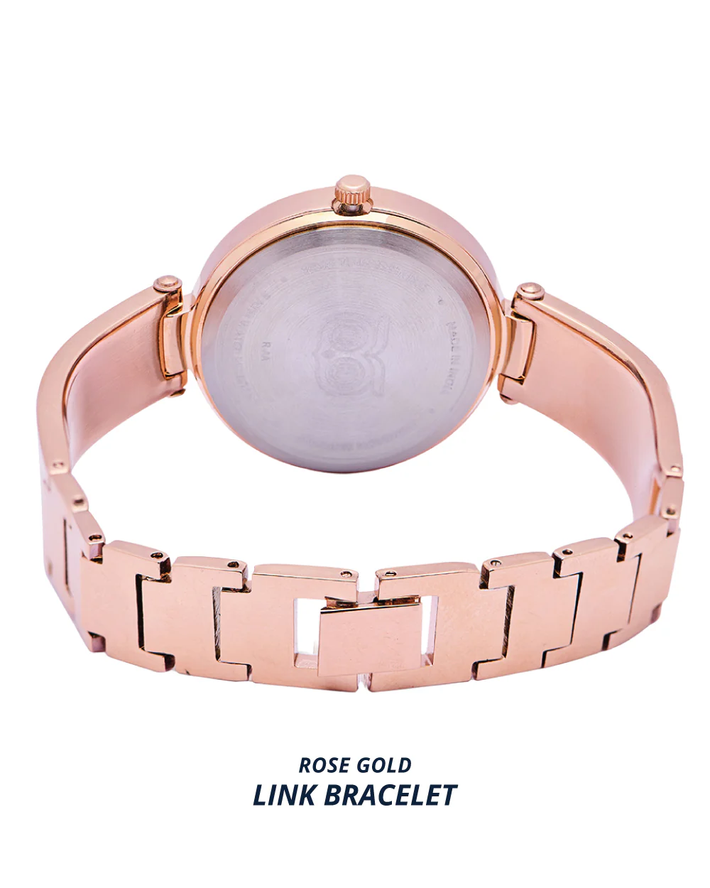 Nocturnal Metal Watch | Rosegold with Navy Dial - Image 4