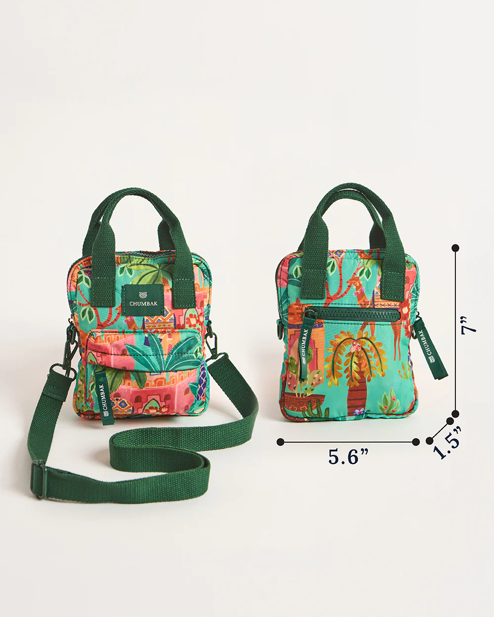 Nomad Mini Sling Bag - Jaipurscape | Digital Nomad - Image 4