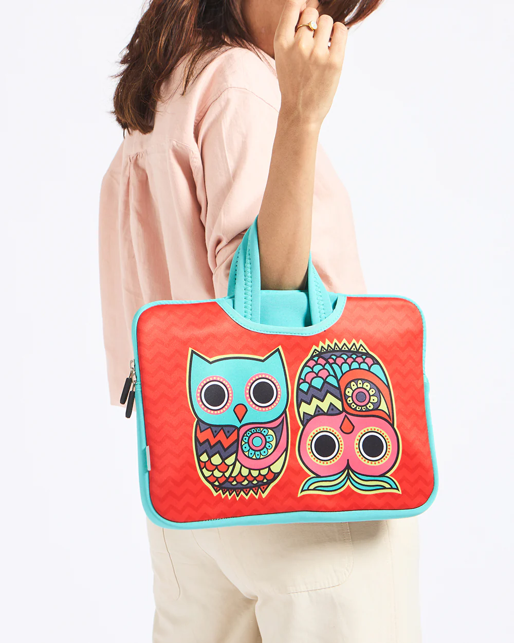 Owls Of India Laptop Sleeve - 15.6” - Image 2