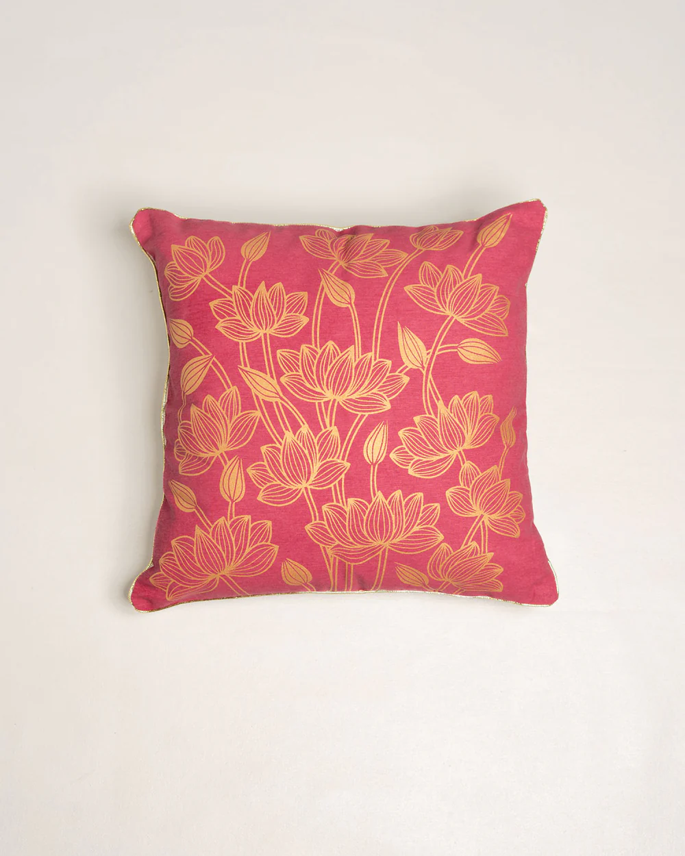 Padma Floral Cushion Cover, 16" - Image 2