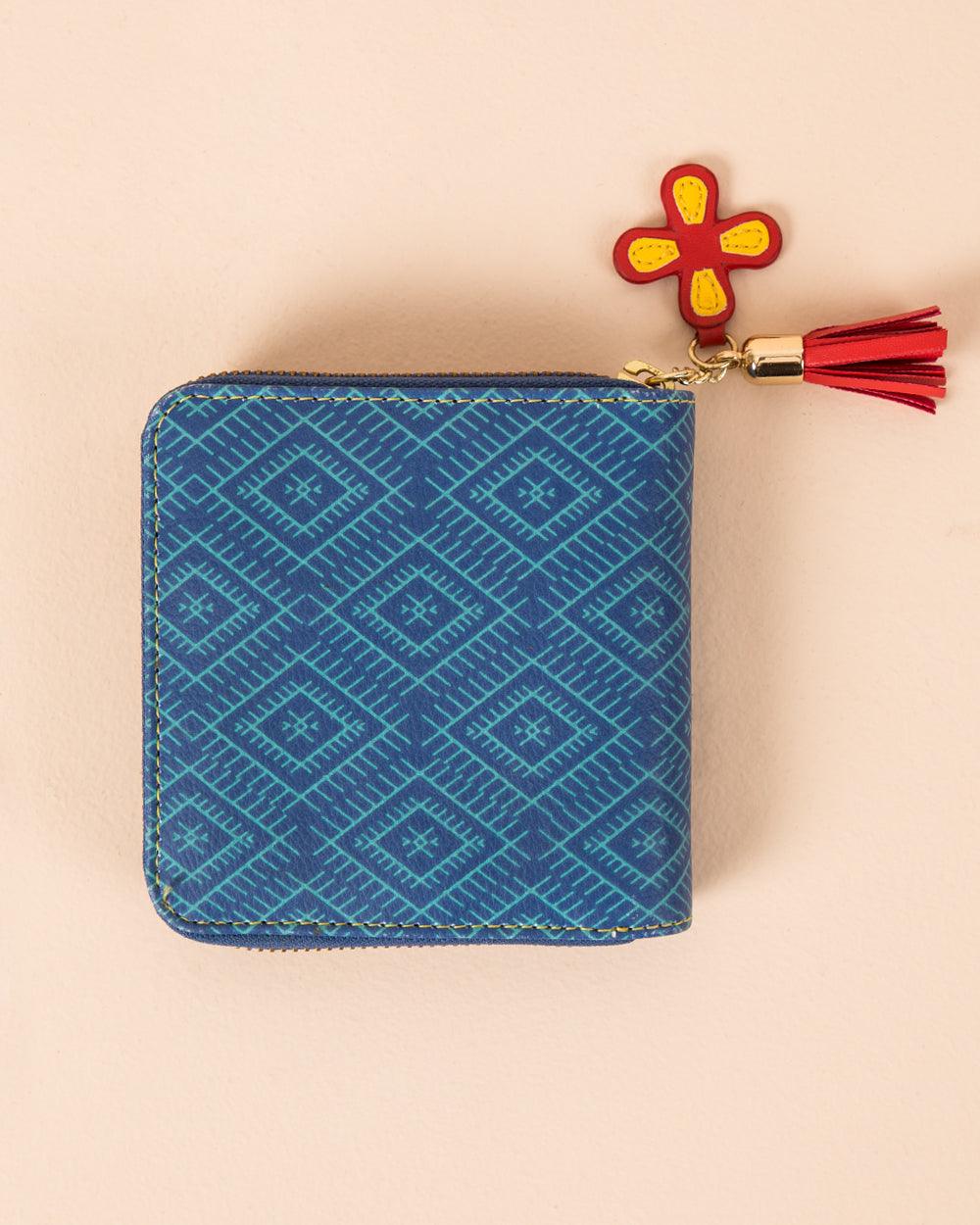 Boho Llama Aztec Wallet ' Mini - Image 4