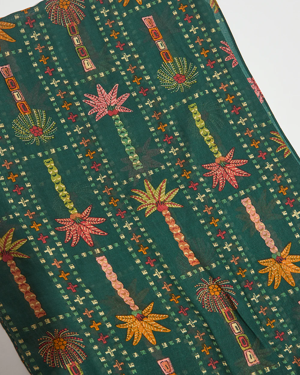 Palm Kilim Scarf | Digital Nomad - Image 7