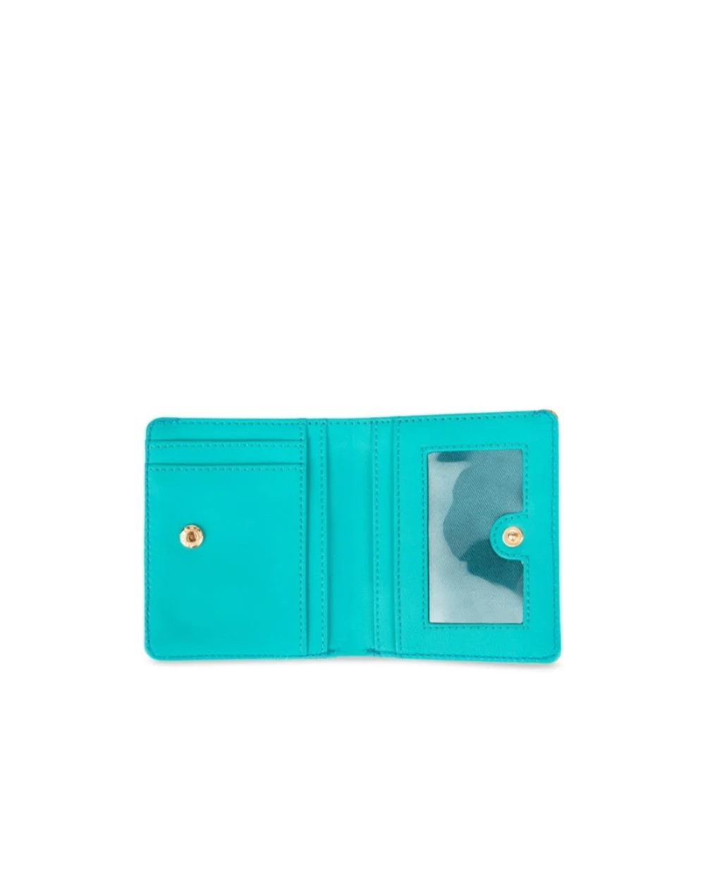 Elephant Adventures Snap Button Wallet - Teal - Image 3
