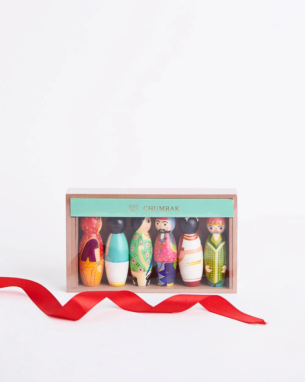 People of India Figurines Gift Box - Set of 6 - Image 2