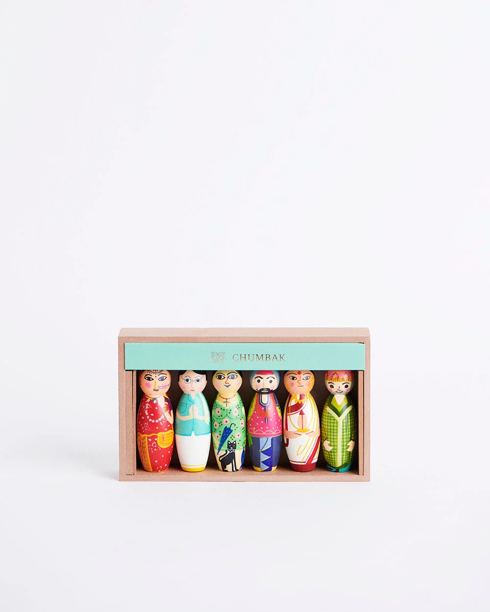 People of India Figurines Gift Box - Set of 6 - Image 3