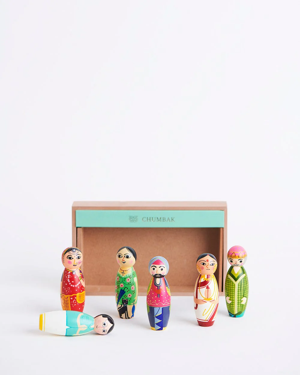 People of India Figurines Gift Box - Set of 6 - Image 4