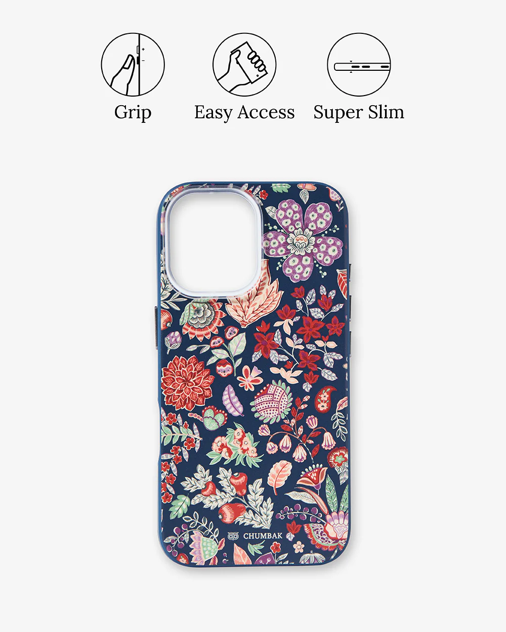 Phone Case Cover for iPhone 16 - Batik Bloom - Image 7