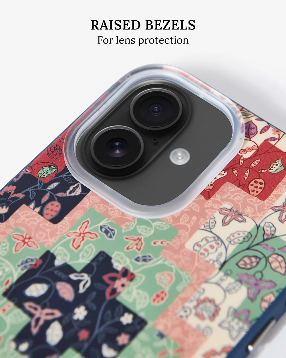 Phone Case Cover for iPhone 16 - Batik Patchprint - Image 3