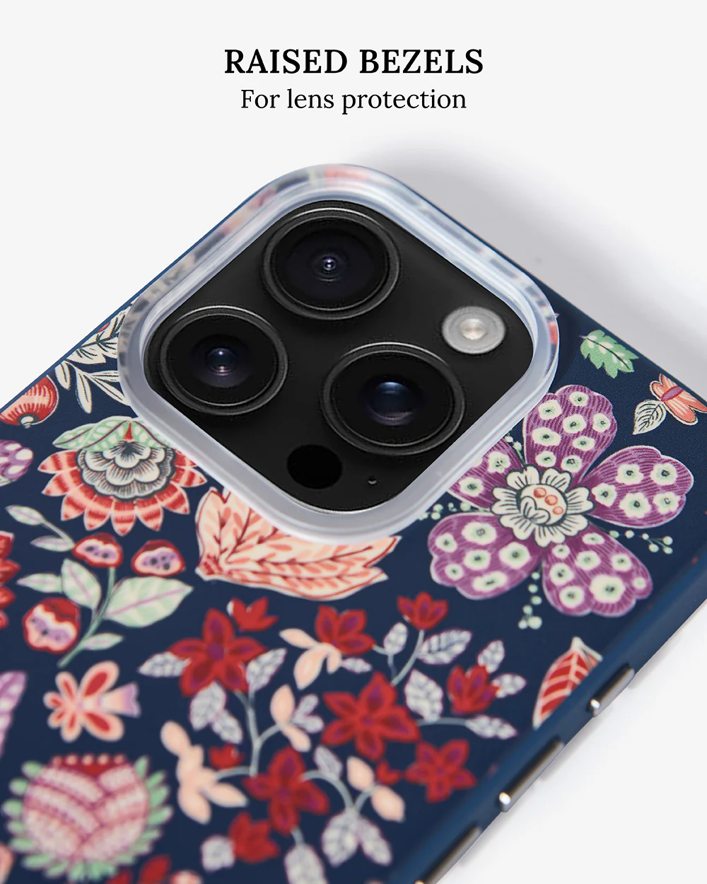 Phone Case Cover for iPhone 16 Pro - Batik Bloom - Image 3