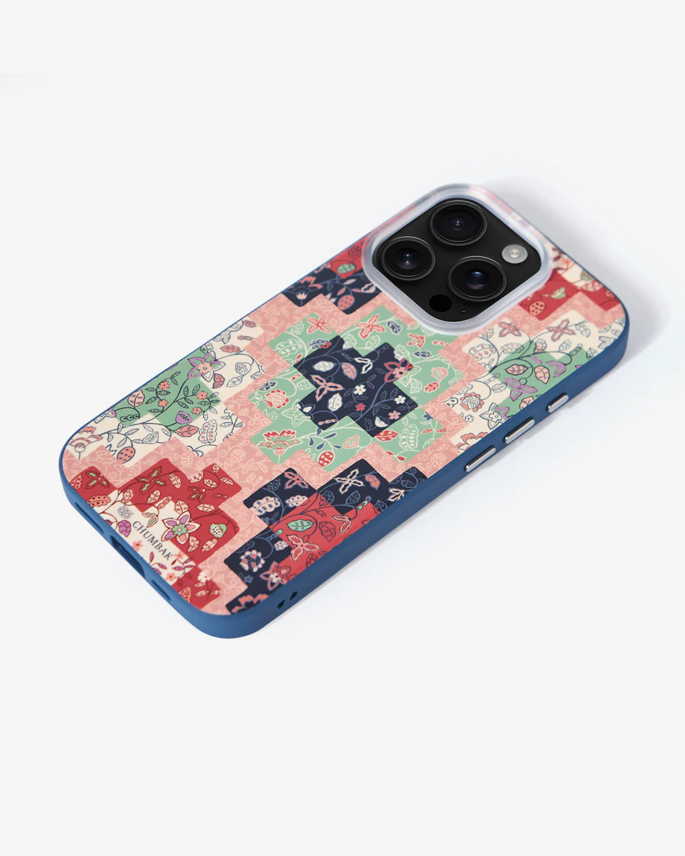 Phone Case Cover for iPhone 16 Pro - Batik Patchprint - Image 5