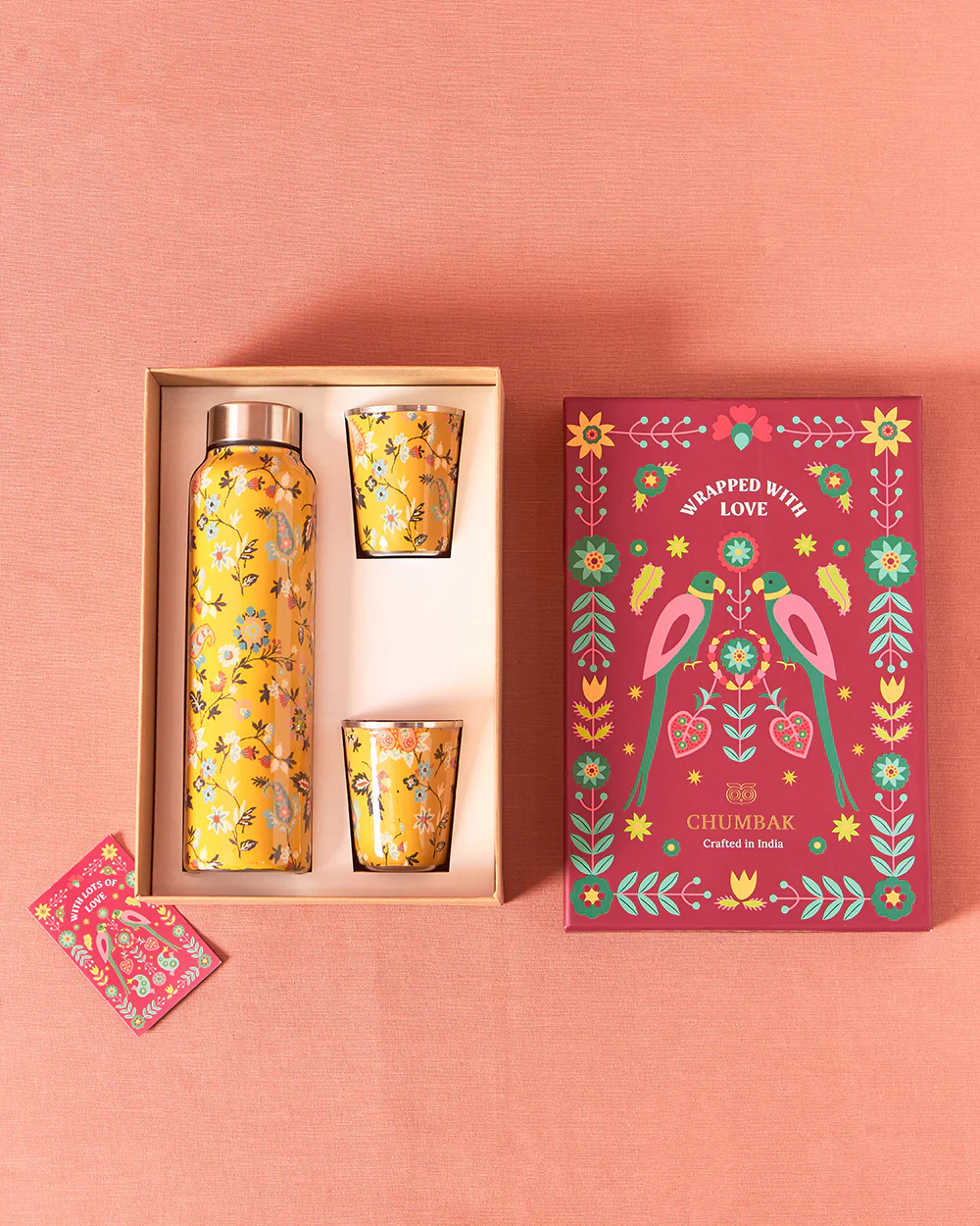 Pixel Paisley Drinkware Gift Set of 3 - Image 6