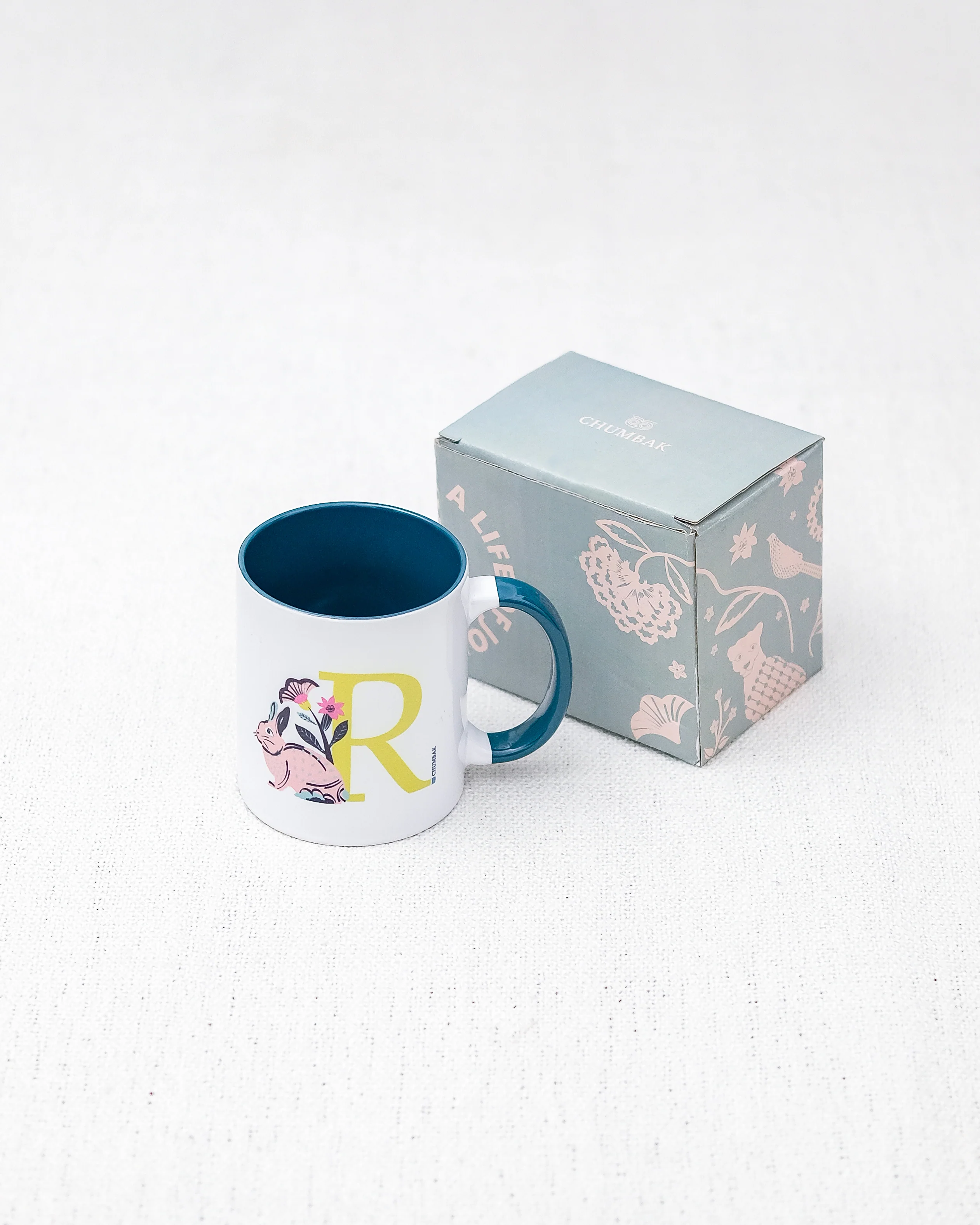 Rabbit Mug – R | Gloss Finish - Image 2