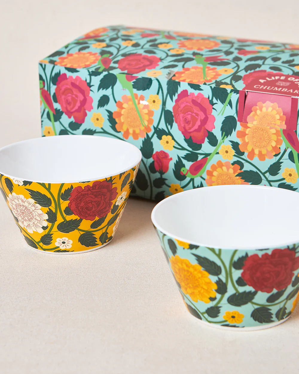 Rani Bagh Bowls Gift Set - Set of 3, 220 ml | Palace Memoirs - Image 2