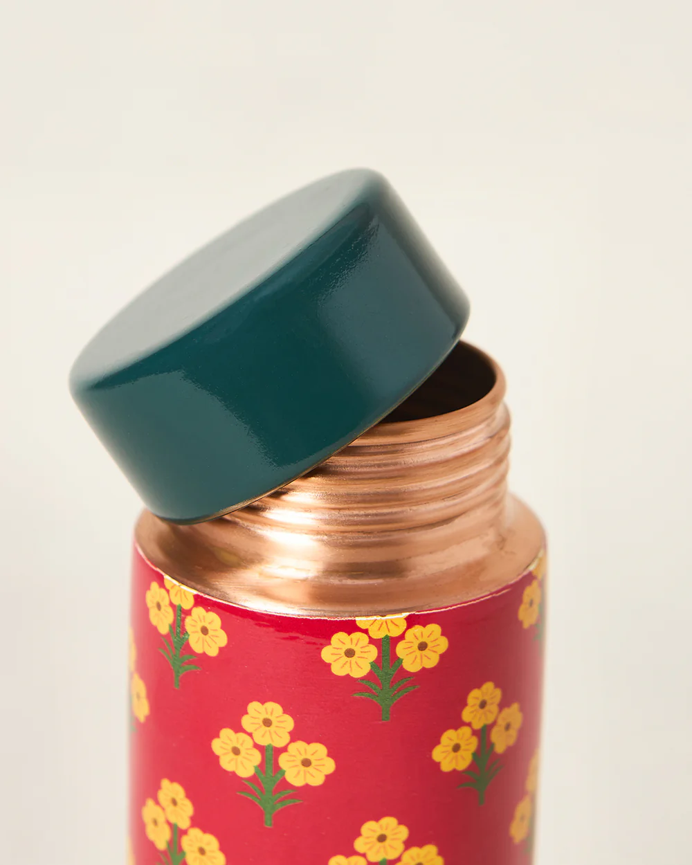 Rani Bagh Copper Bottle, 500 ml | Palace Memoirs - Image 3