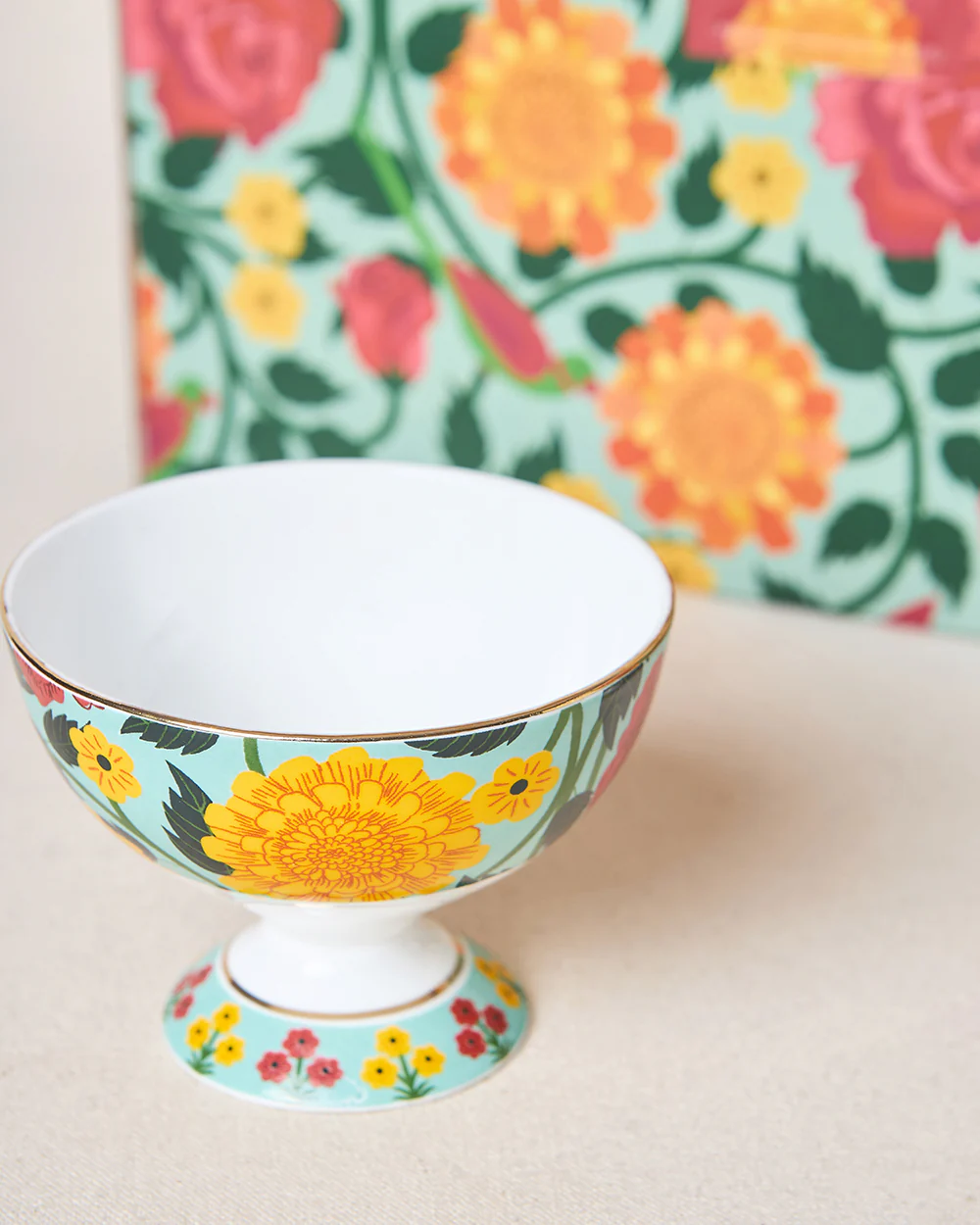 Rani Bagh Dessert Bowls Gift Set - Set of 6, 160 ml | Palace Memoirs - Image 7