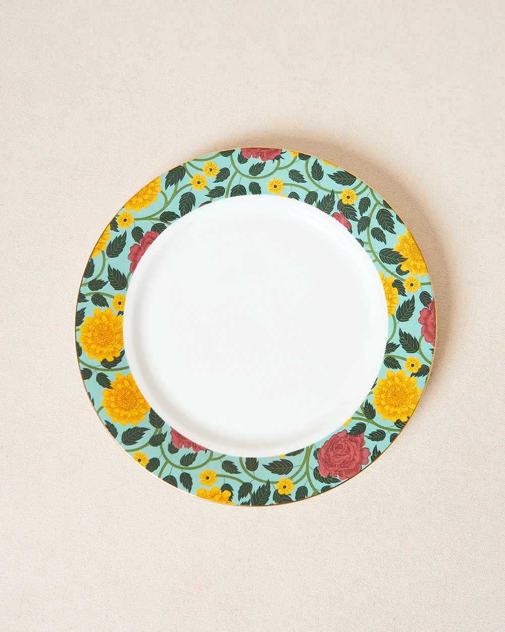 Rani Bagh Dinner Plate, 10"dia | Palace Memoirs - Image 6
