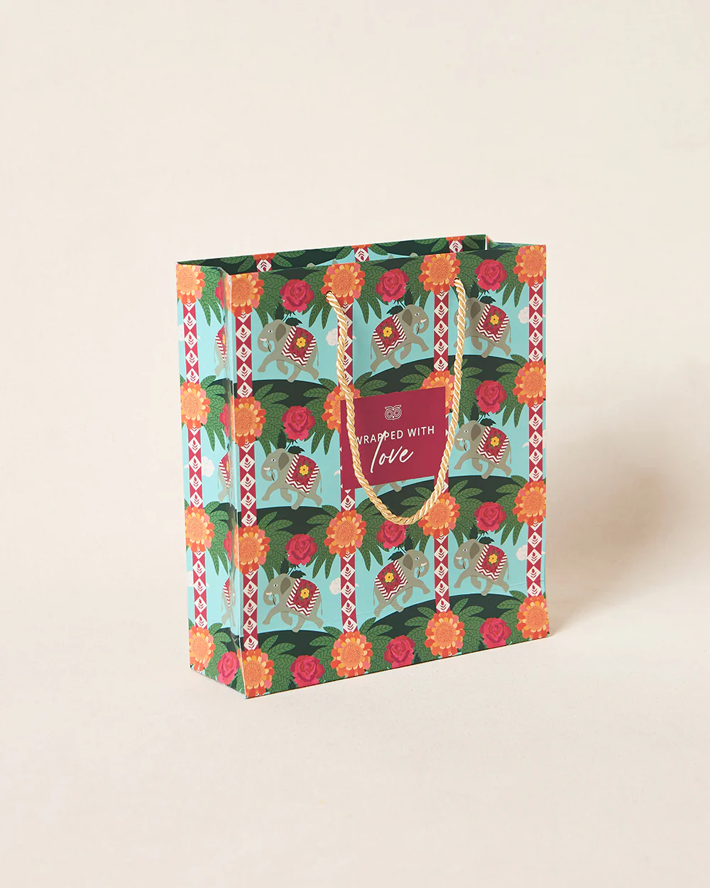 Rani Bagh Gift Bag With Tag, Vertical | Palace Memoirs - Image 5