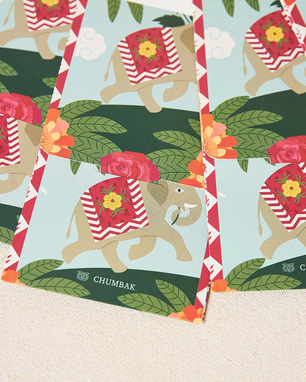 Rani Bagh Gift Envelopes, Set of 4 | Palace Memoirs - Image 4
