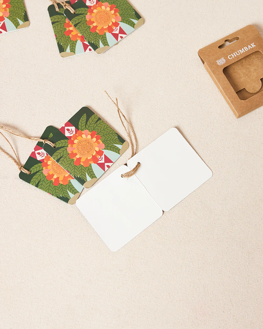 Rani Bagh Gift Tags, Set of 6 | Palace Memoirs - Image 5