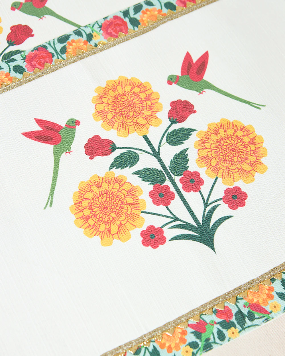 Rani Bagh Placemats, Set of 2 -  13"x19" | Palace Memoirs - Image 3