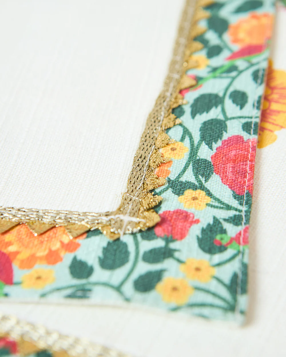 Rani Bagh Placemats, Set of 2 -  13"x19" | Palace Memoirs - Image 8
